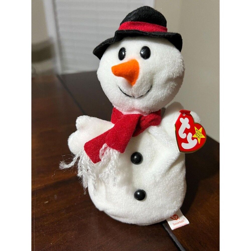 1996 Ty Beanie Baby Snowball the Snowman